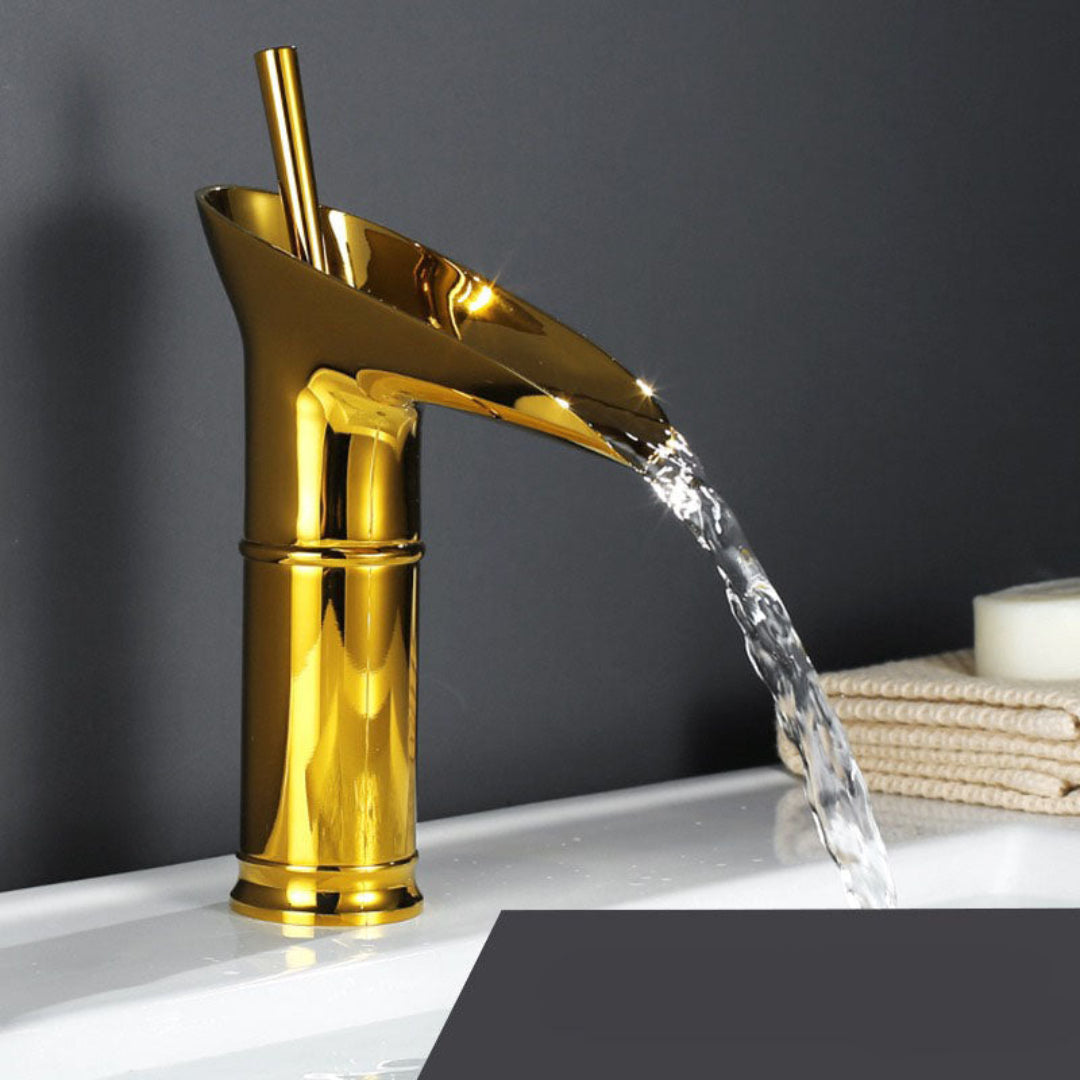 AquaCascade | Waterfall Tap – Spa-Inspired Calm for Your Bathroom