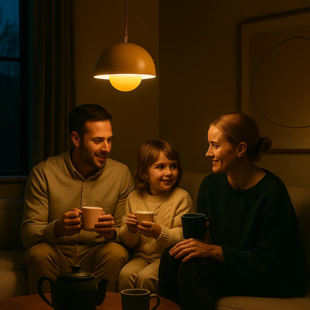 AuraHemis | Ceiling Lamp – Elegant Gentle Dome Lighting