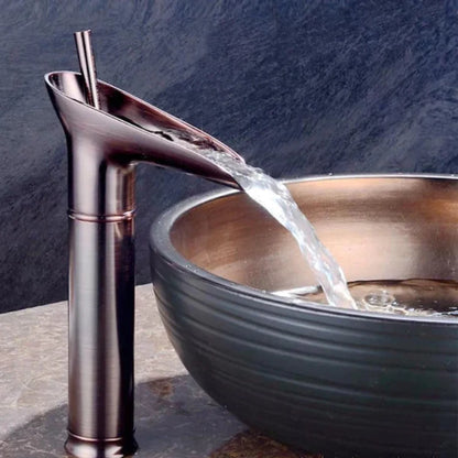 AquaCascade | Waterfall Tap – Spa-Inspired Calm for Your Bathroom